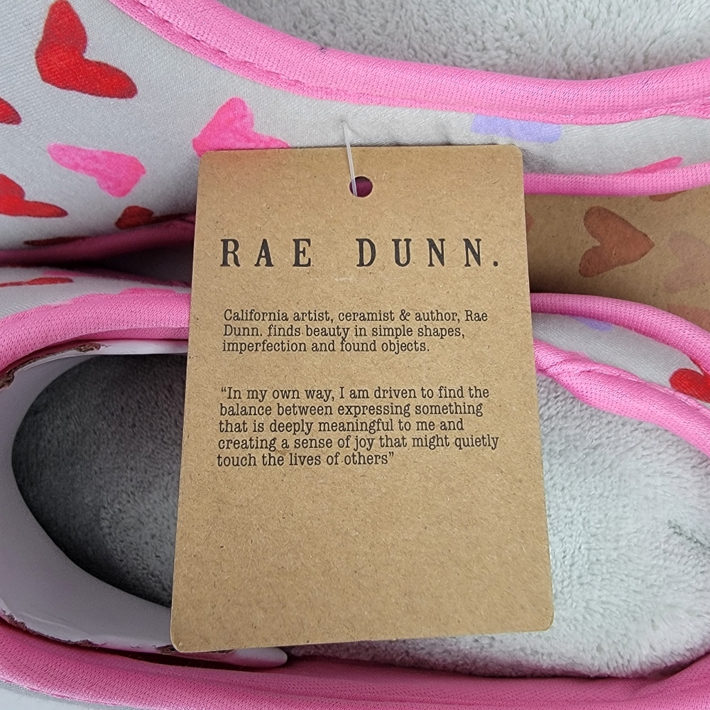 Rae Dunn Love Slippers - Picture 5 of 10